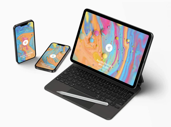 Free iPad Pro and iPhone Mockups