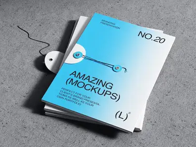 Qubus, Top Quality Folder Mockup, EU, 19