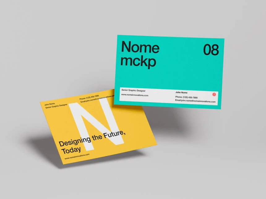 Nome, Print Mockups 14