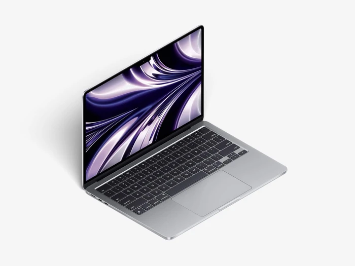 MacBook Air (M2) Mockups, 19