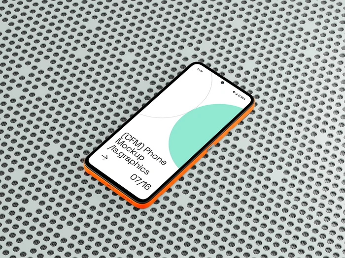 S-Mockup, CMF Phone Mockup, Scene 07