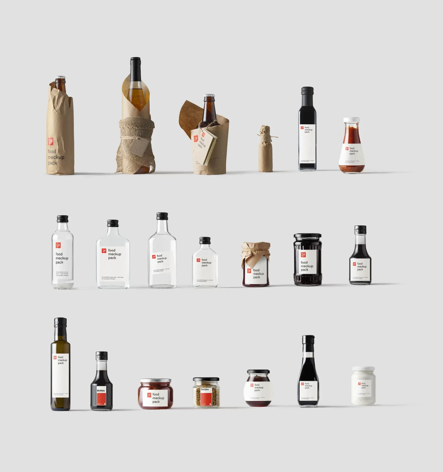 Bottle Mockups 3