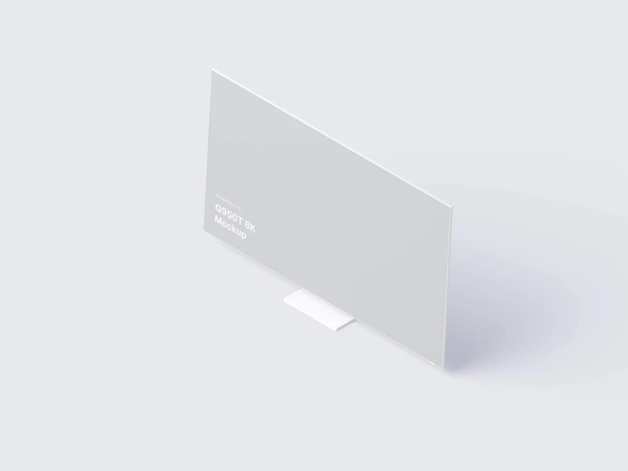 Samsung TV Clay Mockups (Q950T 8K), 11