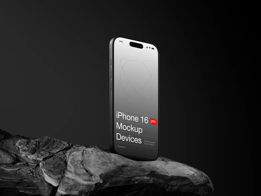 U-Mockups: iPhone 16 Pro 14