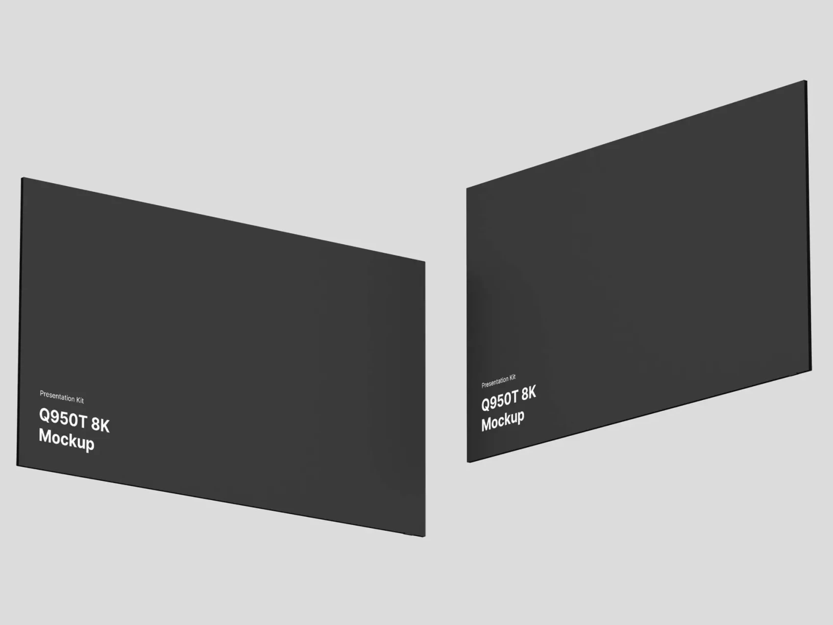 Samsung TV Mockup (Q950T 8K) 21