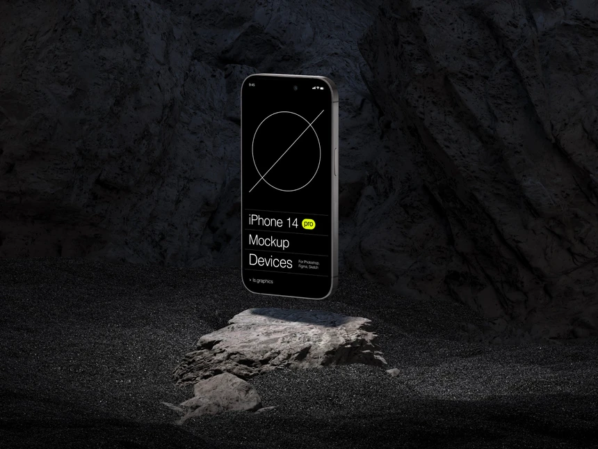 F-Mockups: iPhone 14 Pro Max 1