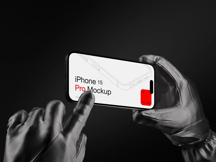 P-Mockups, iPhone 15 Pro, 16