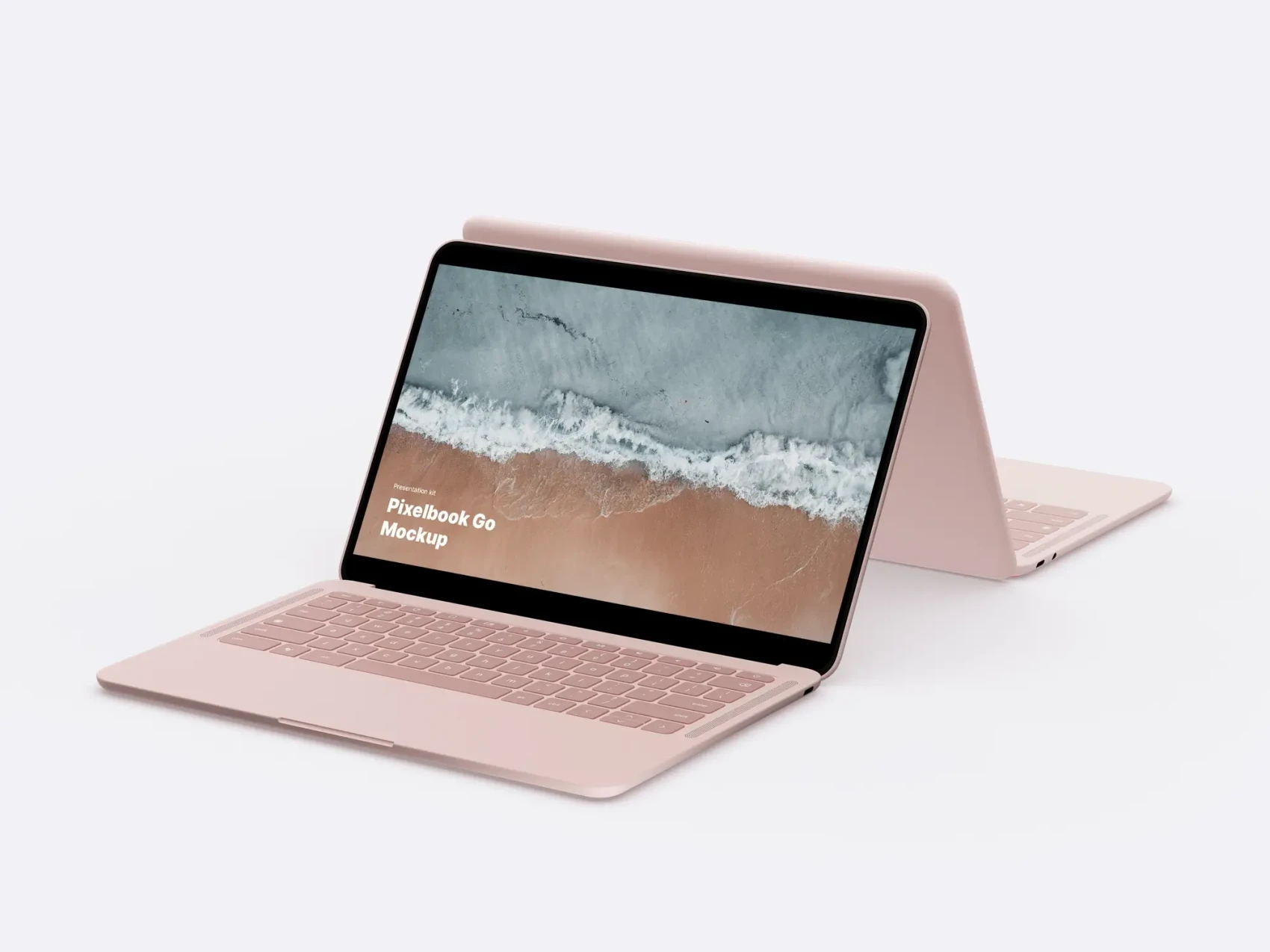 Google PixelBook Go Mockups 27