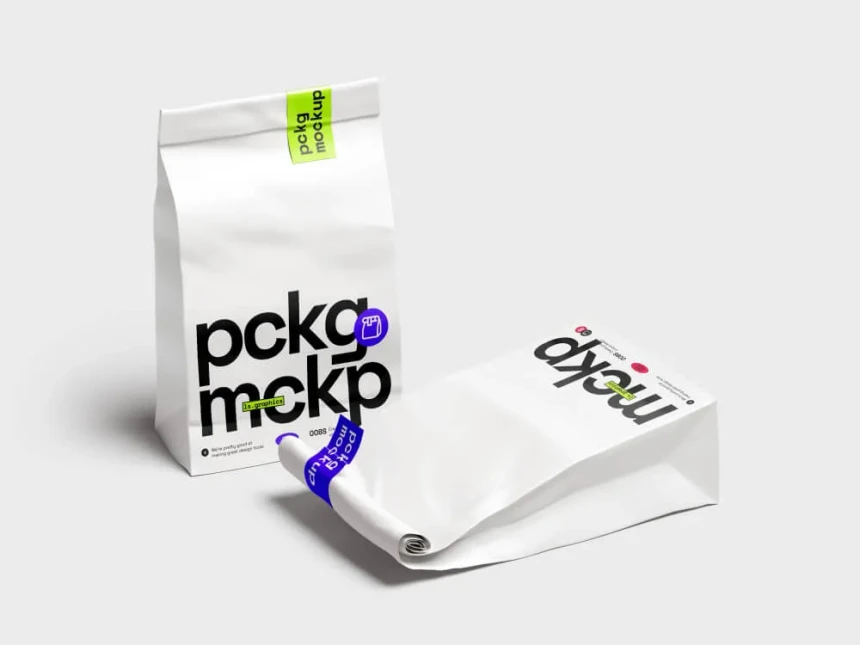 Paper Food Package Mockups 3
