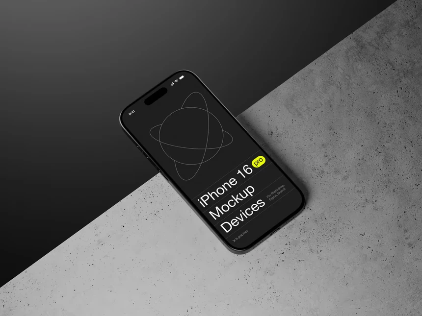 U-Mockups: iPhone 16 Pro 12