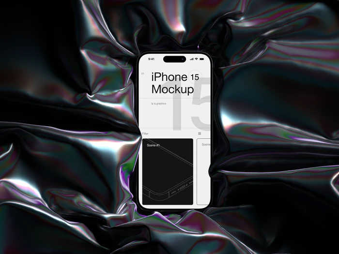 J-Mockups: iPhone 15 Pro, 15