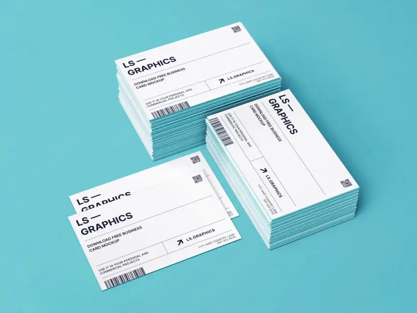 Business Card Mockups 4