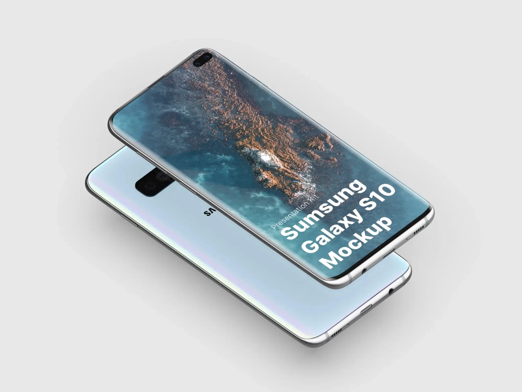 Samsung Galaxy S10 Mockups 14
