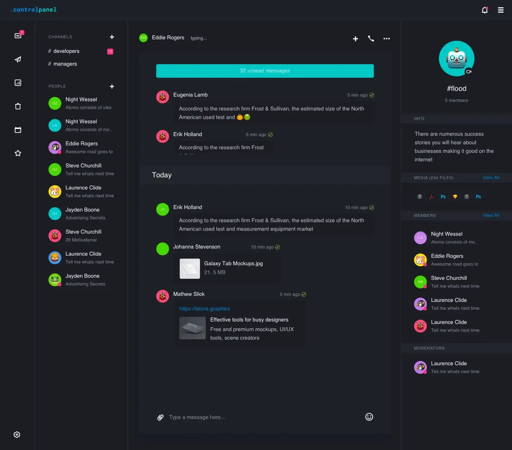 Control Panel 36