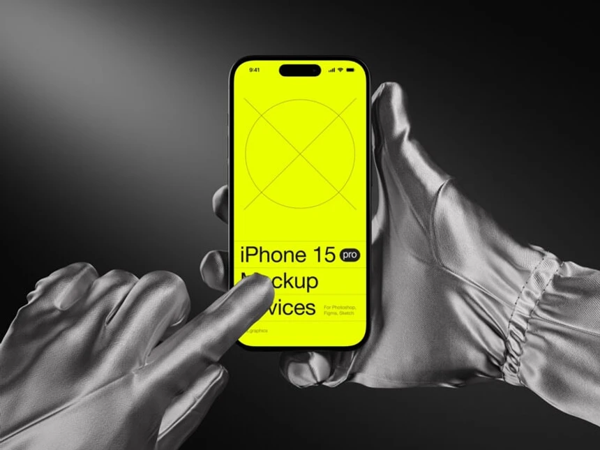 P-Mockups: iPhone 15 Pro 12