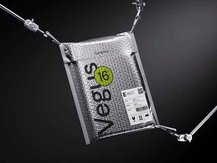 Vegus, Packaging Mockup in Front View, 09
