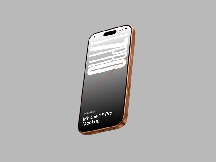 iPhone 17 Pro Mockup, Scene 11