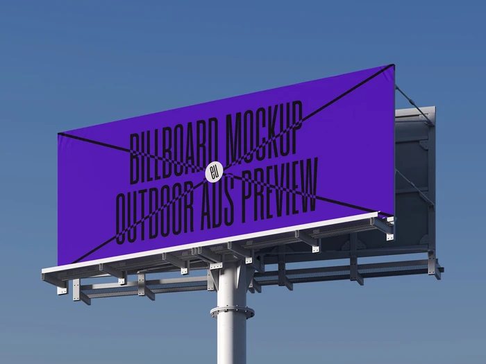Billboard Mockup, Environment, EU Scene 09