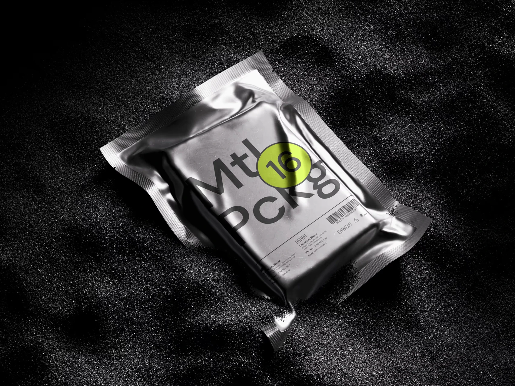 Vegus, Metallic Package Mockups 1