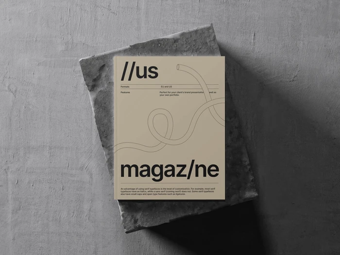 Bode, Magazine Mockup, US, 02