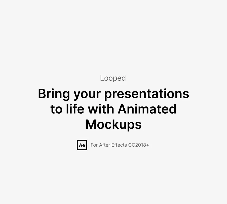 iPhone 15 Pro, Looped, Animated Mockups 1