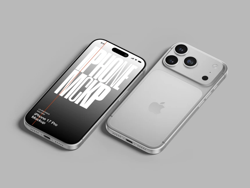 iPhone 17 Pro Max Mockups 8