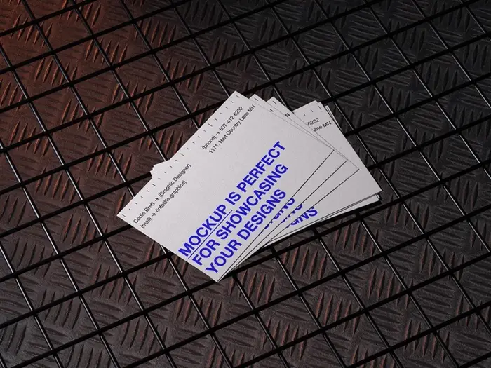 Ayon, Business Card Mockups, EU, 08