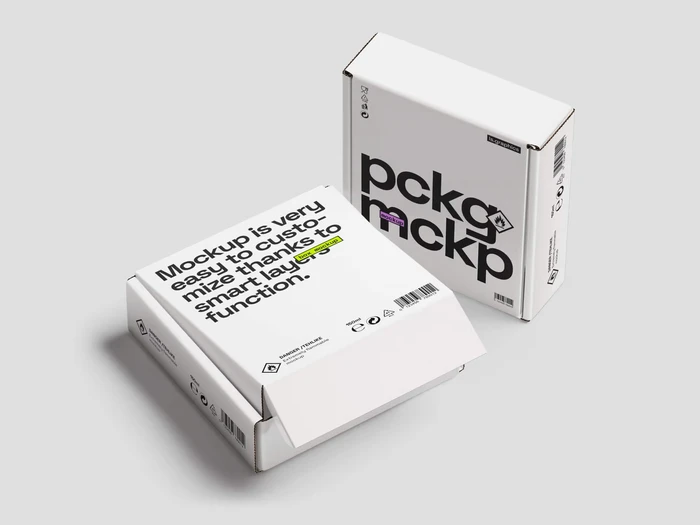 Box Mockup, Scene 03