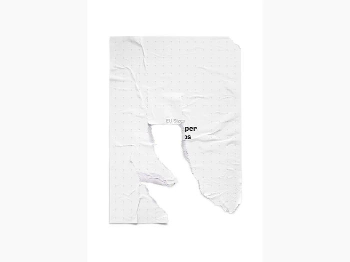 Glued Paper Mockup, EU, 01