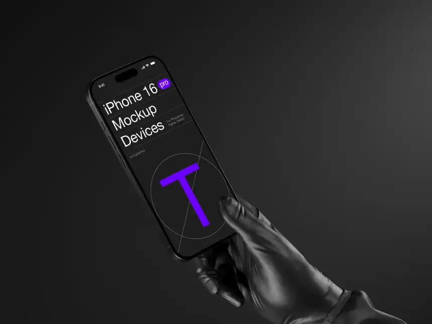 T-Mockups: iPhone 16 Pro 4