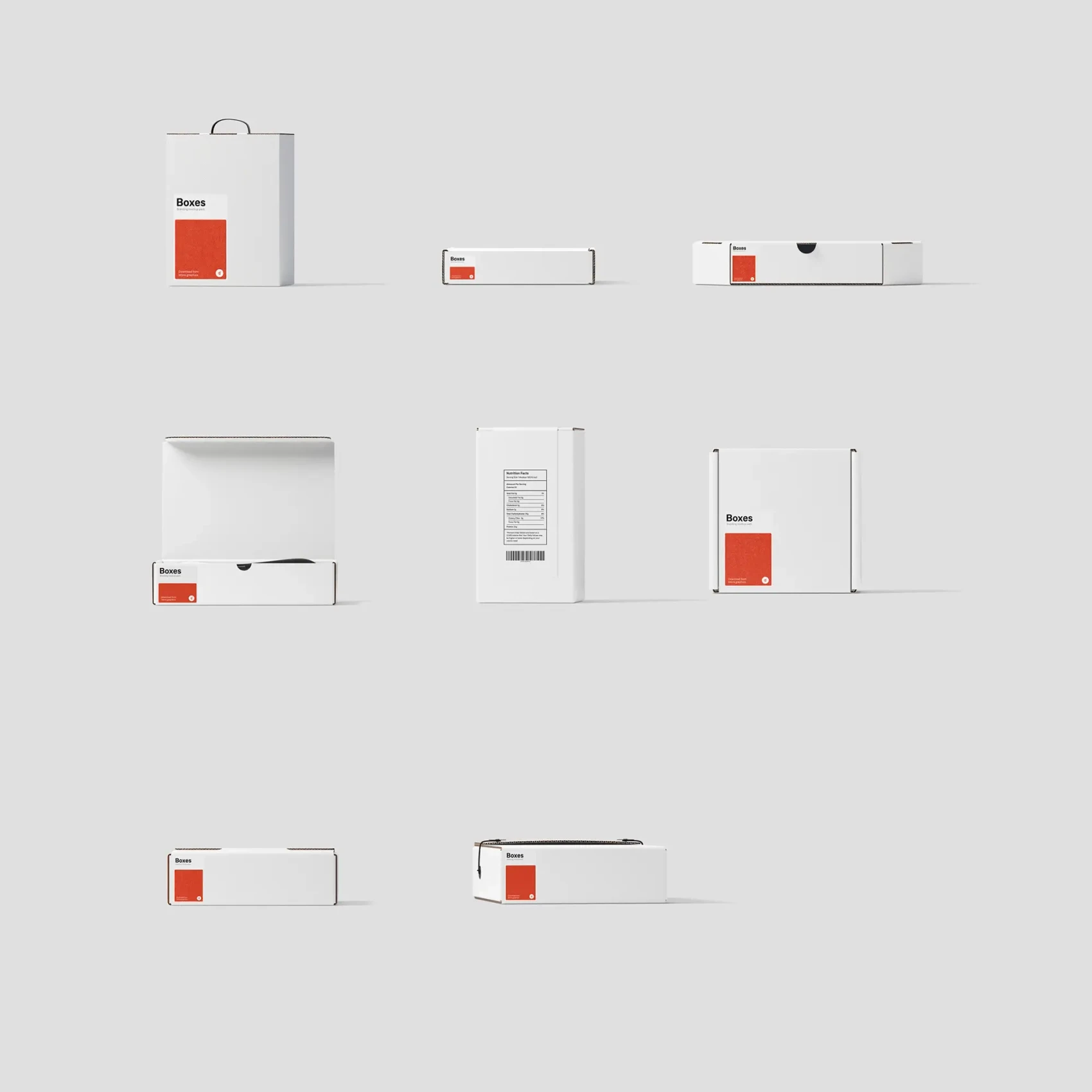 Painted Box Mockups 6