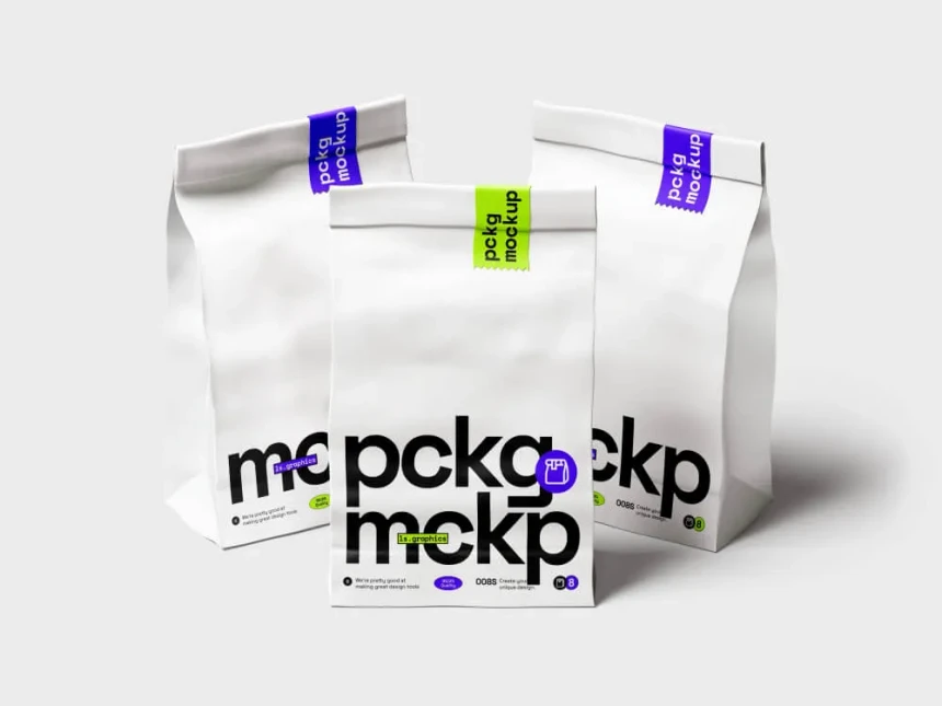 Paper Food Package Mockups 14