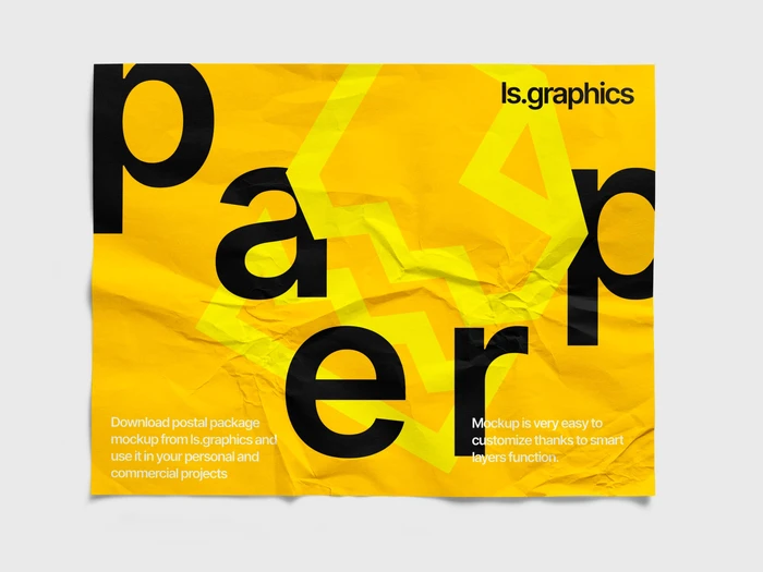 Torn Simple Poster Mockup, US, 05