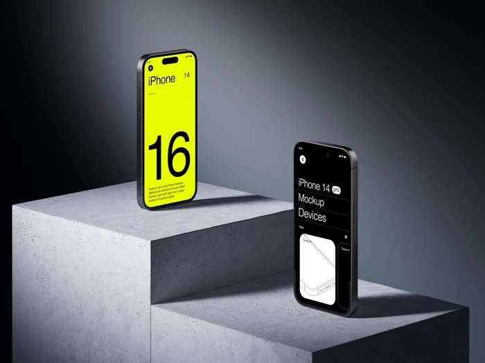 A-Mockups: iPhone 14 Pro, 11