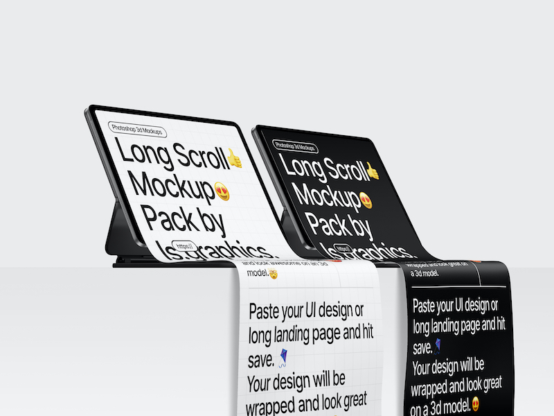 Long Scroll Mockups, 27