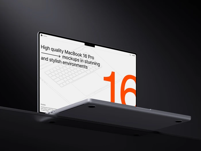 B-Mockups: Macbook Pro, 10