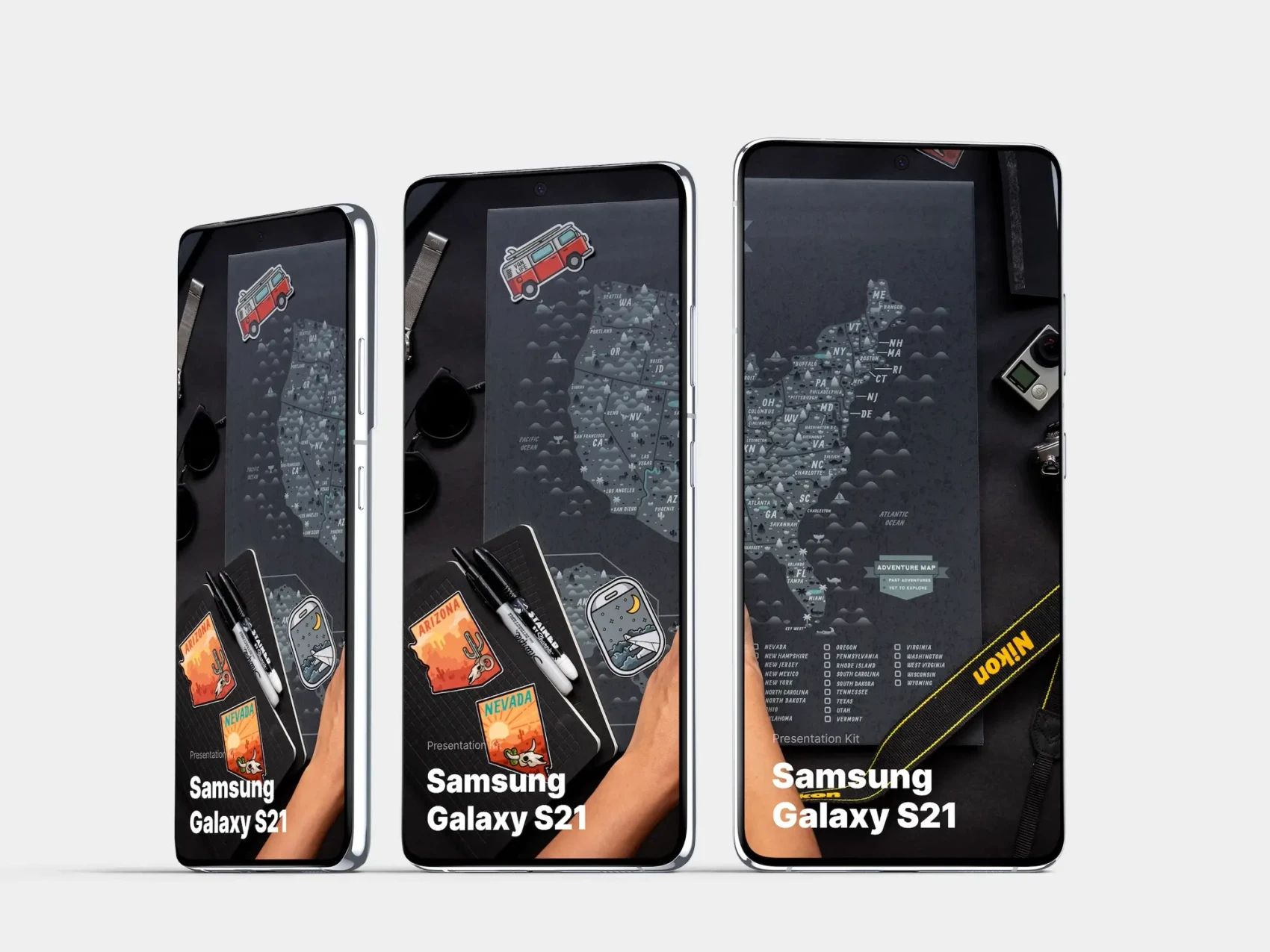 Samsung Galaxy S21 Ultra Mockups 24