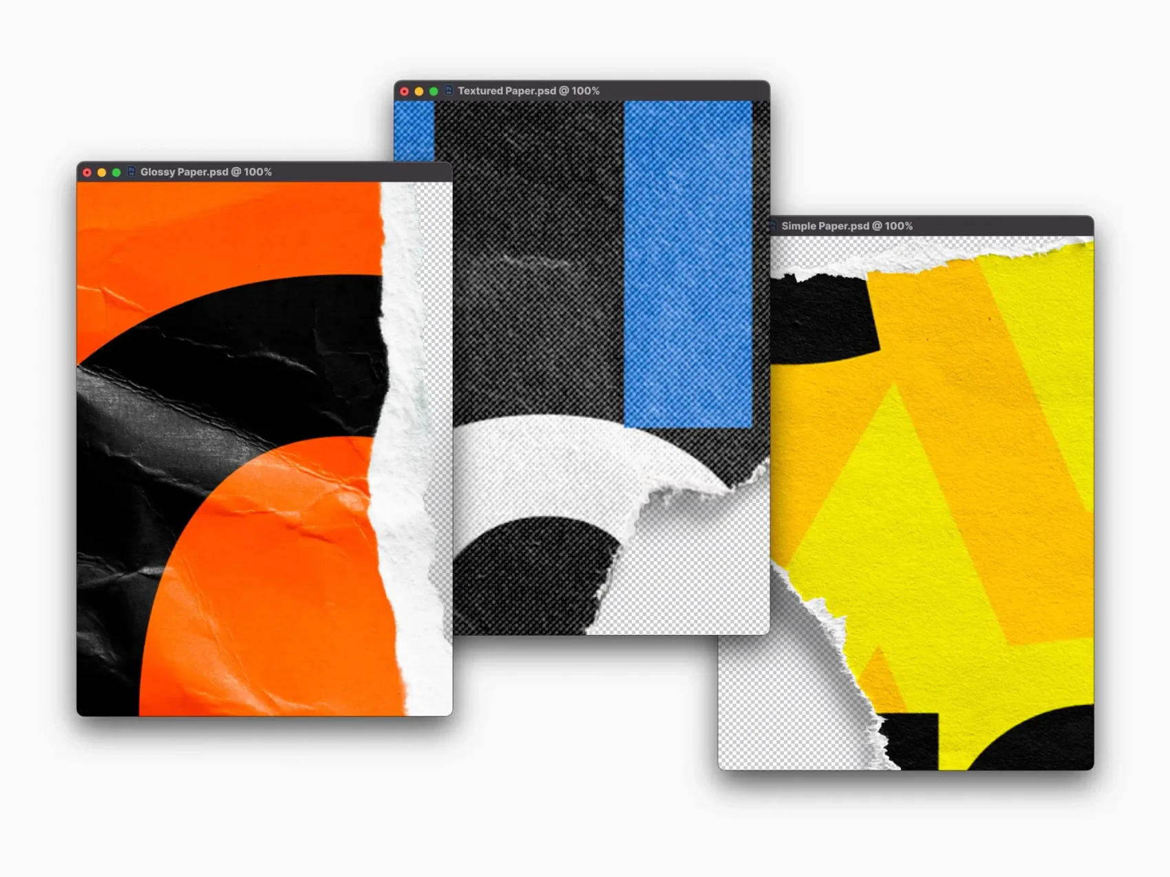 Torn Paper Mockups 3