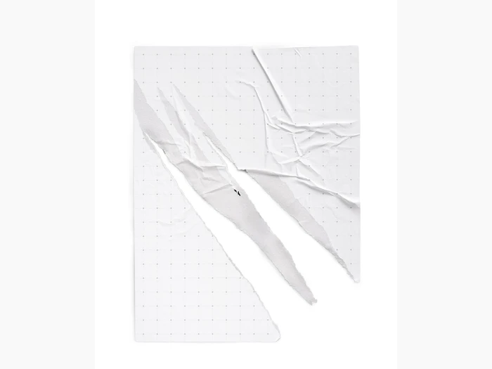 Glued Paper Mockup, US Glossy, 09