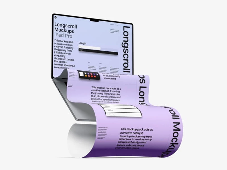 MacBook 16 Pro Longscroll Mockups 1