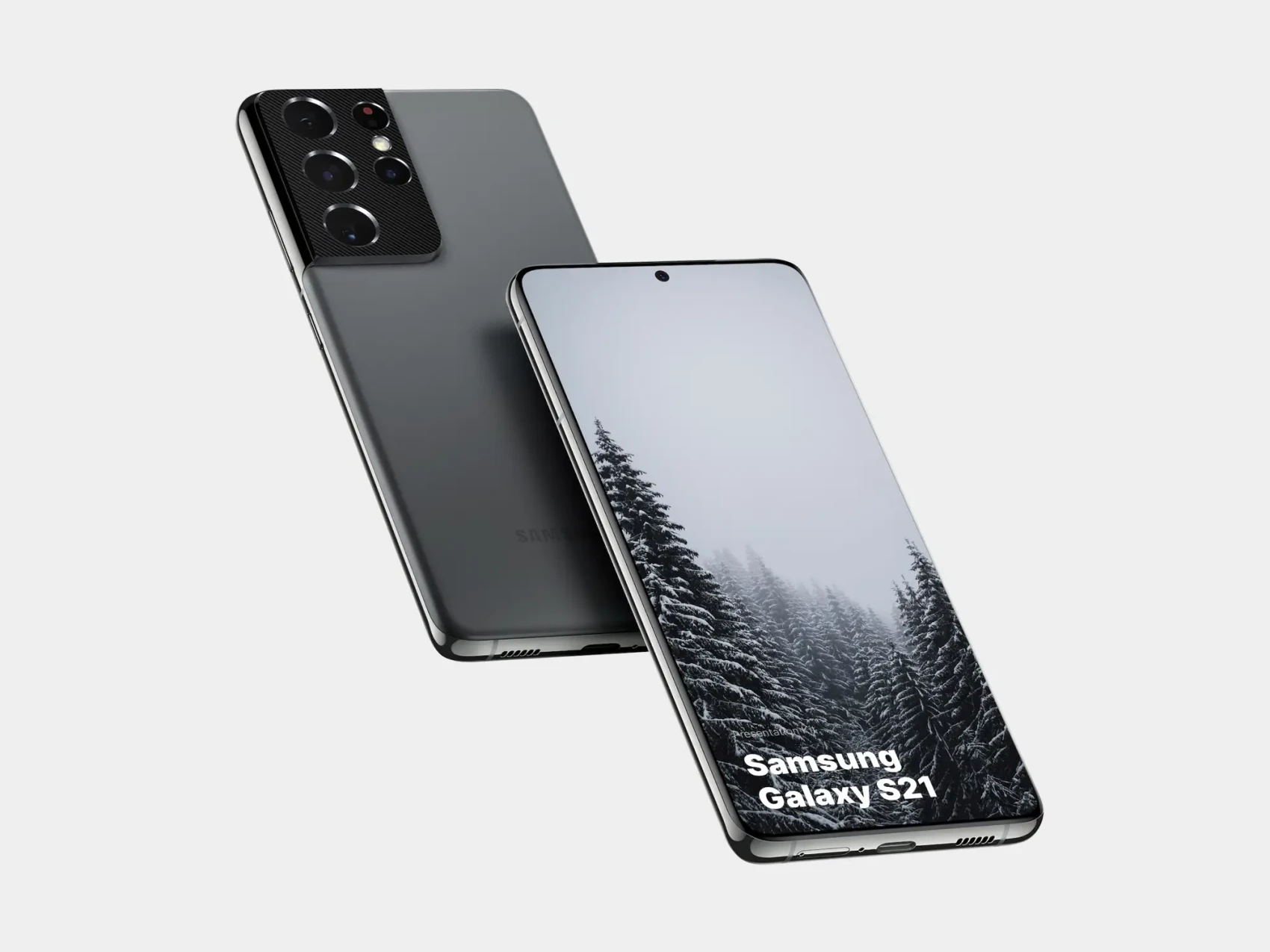 Samsung Galaxy S21 Ultra Mockups 3