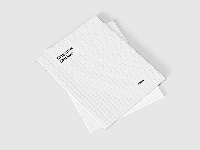 Magazine Mockup, US Landscape, 03