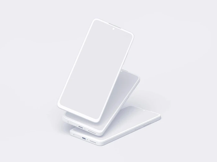 Redmi Note 11 Pro Clay Mockups, 10