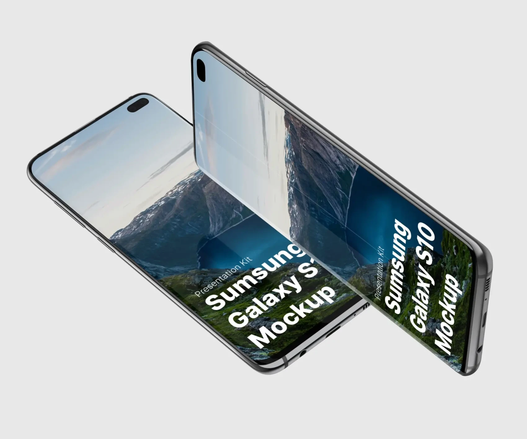 Samsung Galaxy S10 Mockups 6