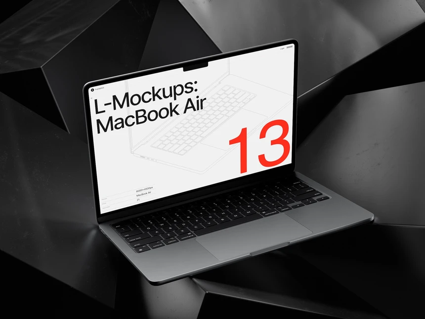 L-Mockups: MacBook Air 7