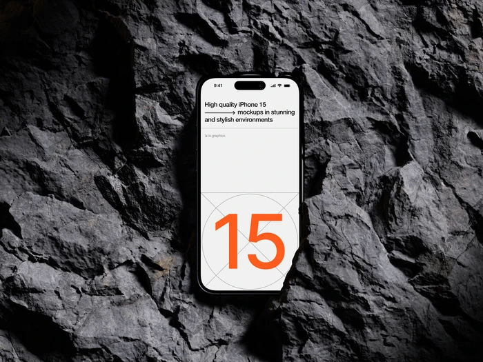 J-Mockups: iPhone 15 Pro, 08