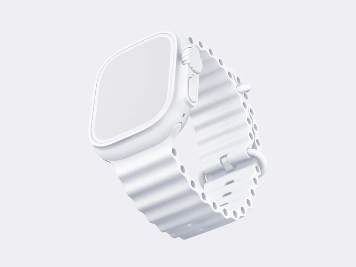Watch Ultra Mockup, Clay 19
