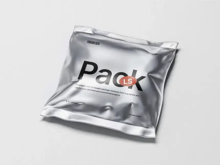 Metallic Packages Mockups 1