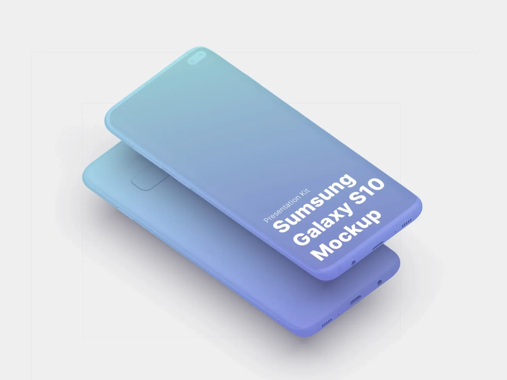 Samsung Galaxy S10 Mockups 39