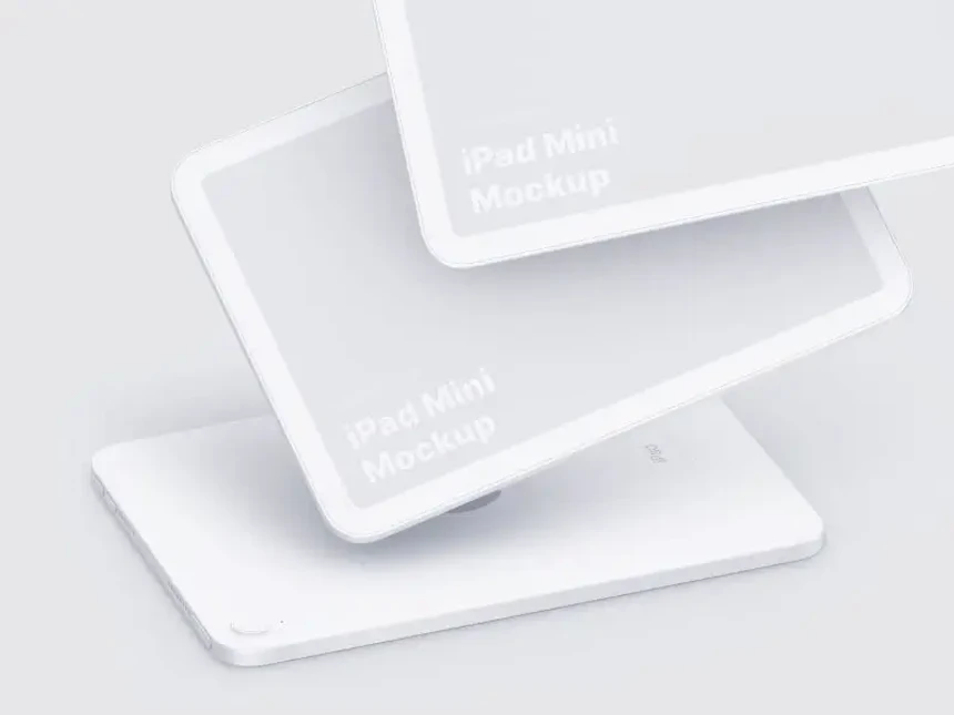 iPad Mini Mockups 4
